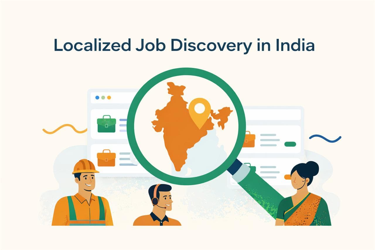 Localized Job Discovery in India