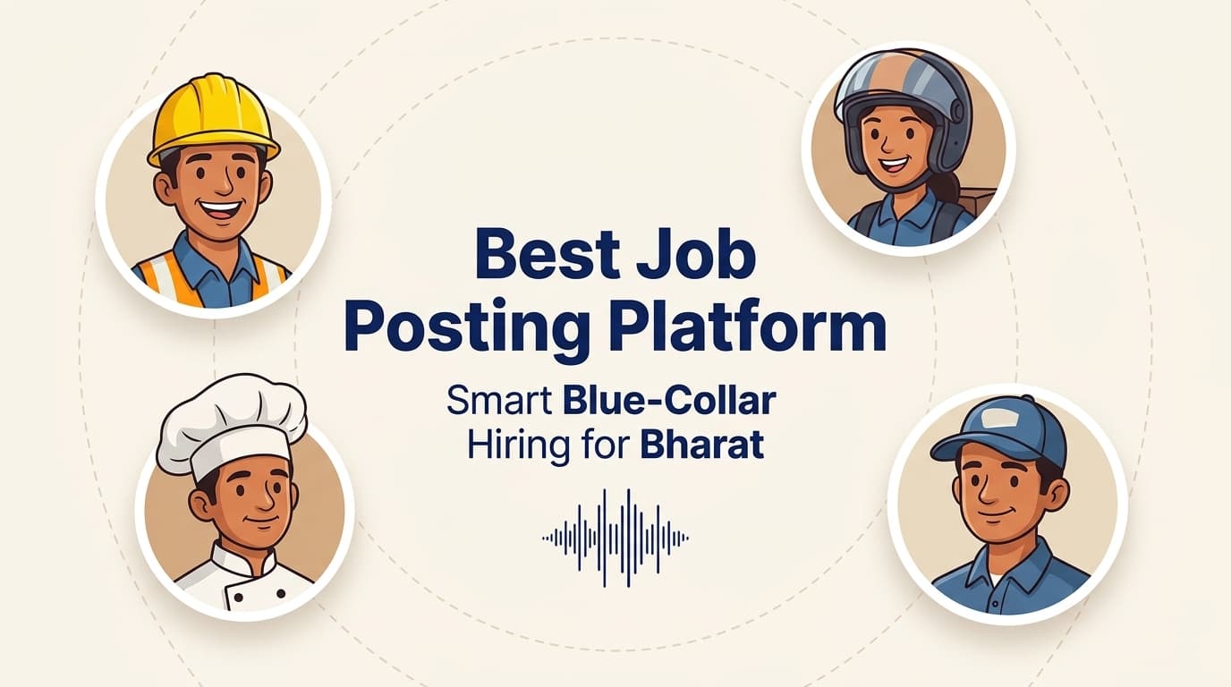 How JobsUPI is Changing the Hiring of Blue & Grey Collar Workers in India